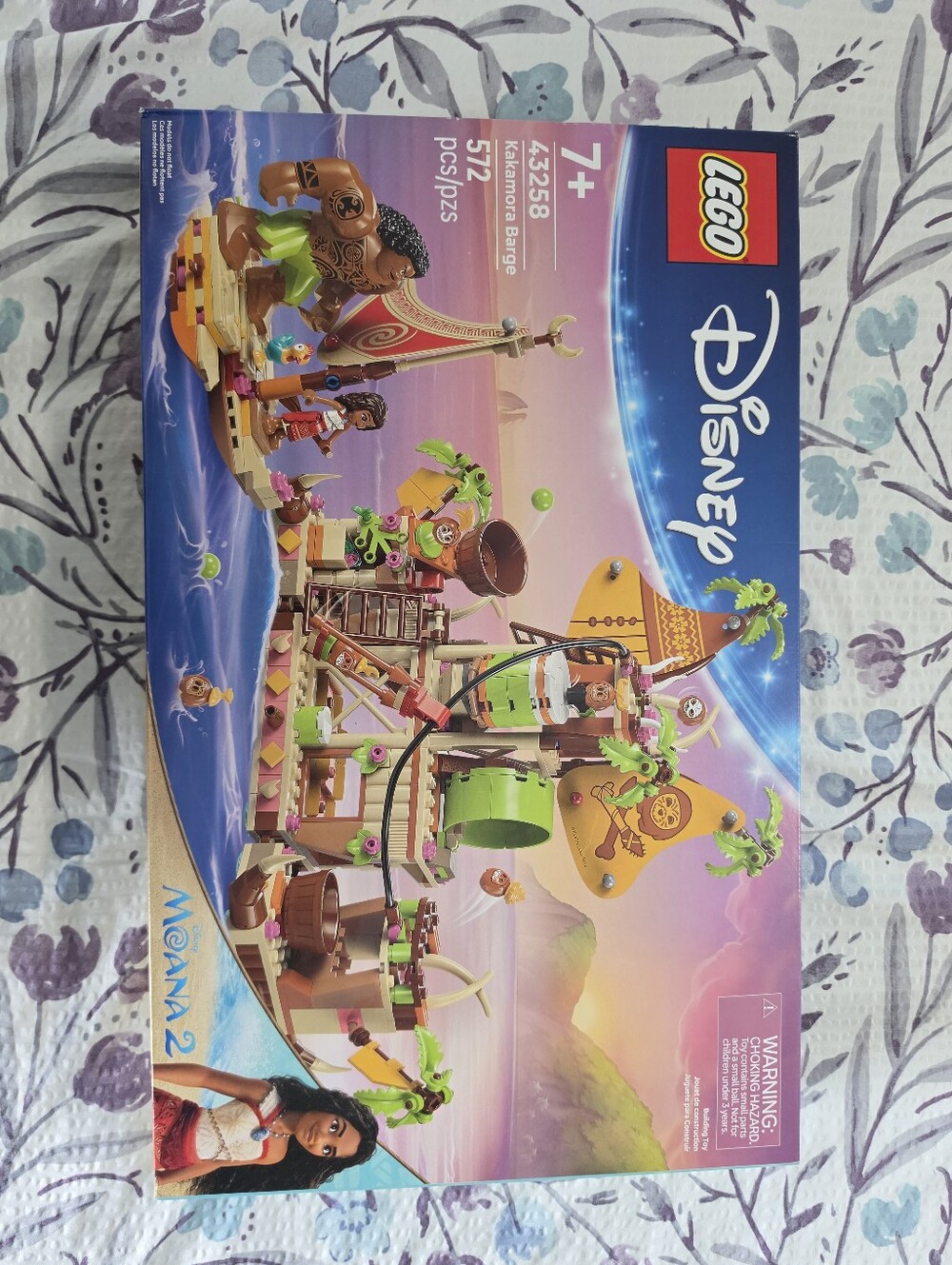 LEGO 43258 - DISNEY MOANA 2 KAKAMORA BARGE - NEW, Sealed